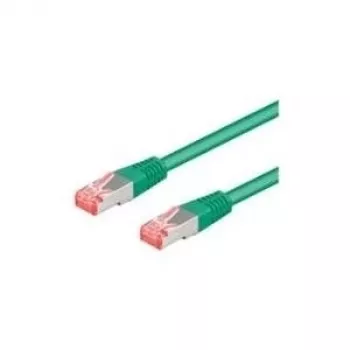 Wentronic Goobay CAT 6a Patch Laidas, S/FTP (PiMF), Žalias, 2 m - LSZH Halogen-Free, Varis (93742)