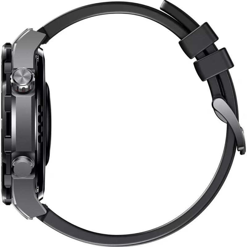 Huawei Watch Ultimate – išmanusis laikrodis su HNBR dirželiu, 140–210 mm riešui, 3,8 cm (1,5 colio) ekranas, NFC, Bluetooth
