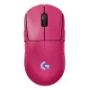 Logitech G PRO 2 – žaidimų pelė – dešiniarankiams ir kairiarankiams – optinė – 8 mygtukai – belaidė, laidinė – 2,4 GHz, USB – USB Logitech LIGHTSPEED imtuvas – rožinė (910-007310)