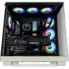 Korpusas Thermaltake View 380 XL WS ARGB, Light Green/Wood, 2x grūdintas stiklas, medžio tekstūra