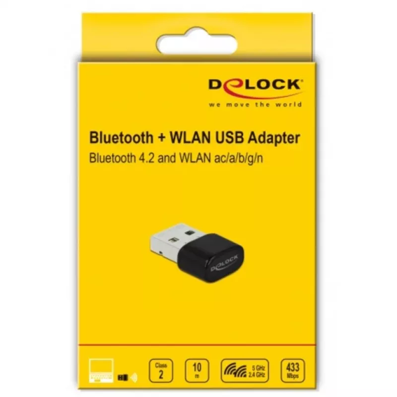 Tinklo adapteris DeLOCK 61000 WLAN 433 Mbit/s