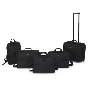 Kuprinė DICOTA D31696 Juoda, iš perdirbto PET