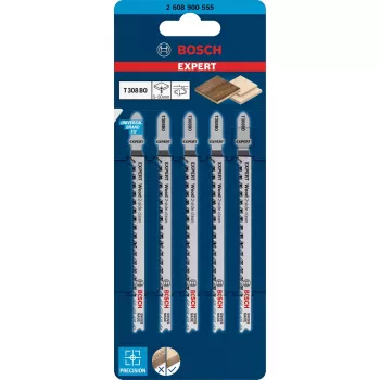 Bosch Wood 2-side clean pjūklelio geležtė iš didelio anglinio plieno (HCS) 5 vnt.