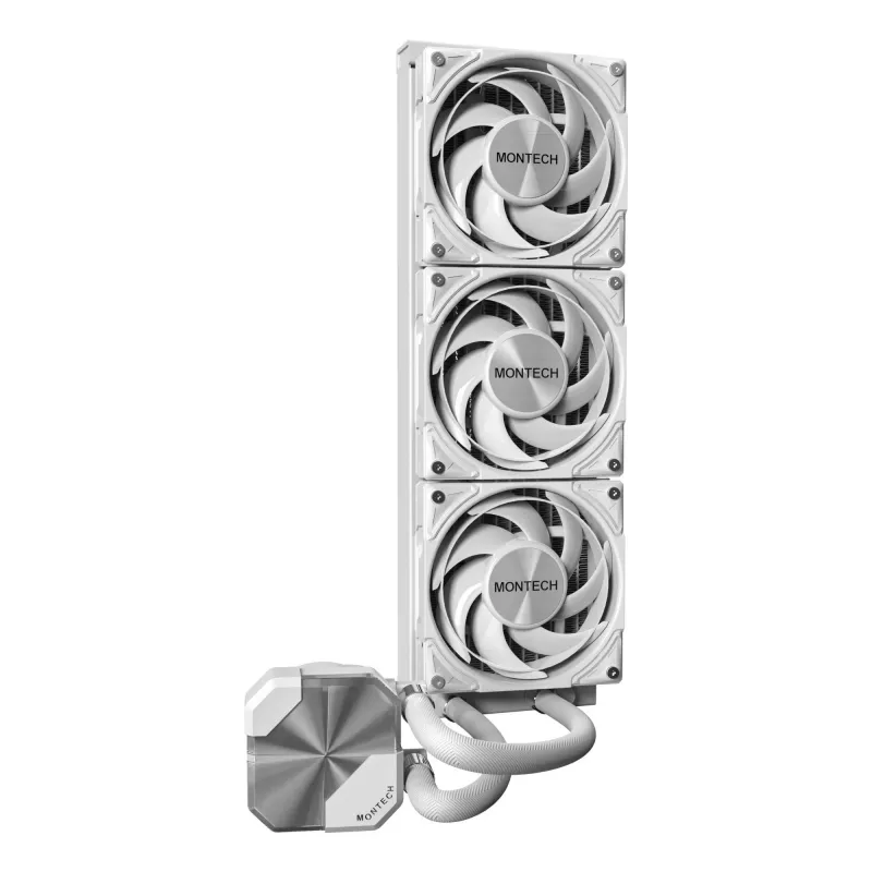 Vandens aušinimas Montech HyperFlow Silent AiO - 360 mm, baltas