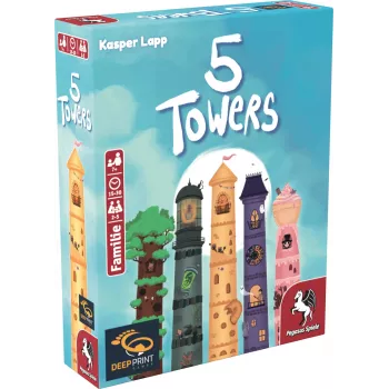 Deep Print Games: 5 Bokštai, Kortų žaidimas