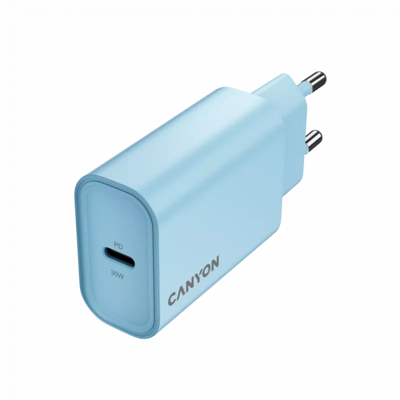 Maitinimo adapteris CANYON Charger OnCharge 30CL 30W USB-C PD 1 prievadas