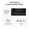 Mechaninė pilno dydžio (100 %) klaviatūra Keychron V6 Ultra 8K – QWERTY, Bluetooth, RGB LED, juoda