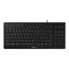 CHERRY STREAM TKL klaviatūra, USB, QWERTZ, vokiškas išdėstymas, juoda