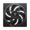 Korpuso ventiliatorius MODECOM VOLCANO LOOP 120 ARGB Reverse Fan Black 120 mm PWM 400–1400 RPM ARGB jungtis