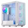 Endorfy Arx 700 ARGB PC korpusas, Midi-Tower, ATX, grūdintas stiklas - su 4x 140 mm ARGB ventiliatoriais, baltas (EY2A017)
