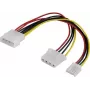 Prailginimo kabelis Renkforce RF-4166421 1x IDE maitinimo kištukas į 1x IDE maitinimo lizdą