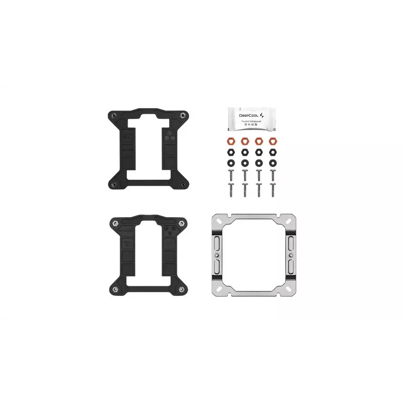Deepcool AG400 BK LED | CPU aušintuvas | Juodas | Intel, AMD