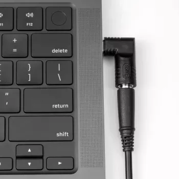 Akyga AK-ND-D02 DC 7,4 x 5,0 mm + kaištis – USB-C PD adapteris nešiojamojo kompiuterio įkrovikliui, 65 W