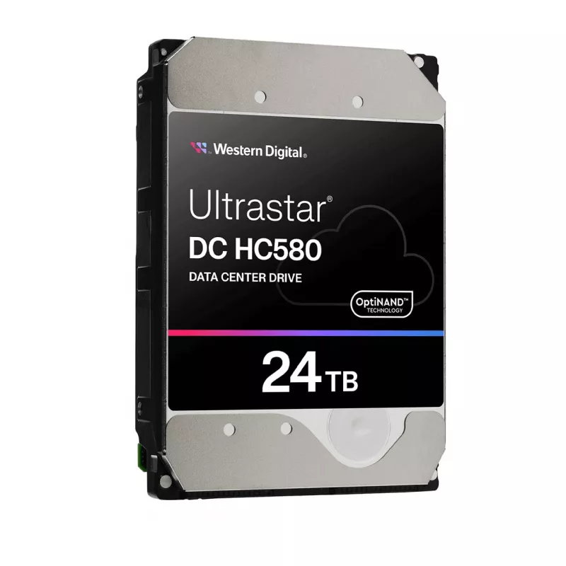 Kietasis diskas Western Digital 24 TB 3,5 colio Serial ATA Ultrastar DC HC580