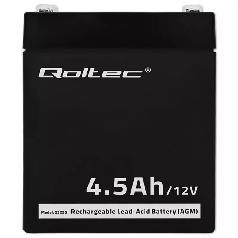 AGM akumuliatorius Qoltec 53033 4.5 Ah 15 V 65.5 A motociklui