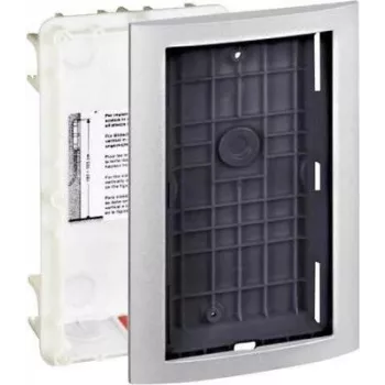 Legrand 5145755 įmontuojamas vaizdo domofono korpusas – juodos/sidabrinės spalvos
