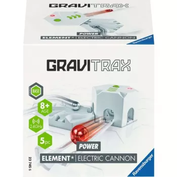 Ravensburger GraviTrax elementas Electric Cannon – motorizuotas papildymas GraviTrax rutuliukų trasoms