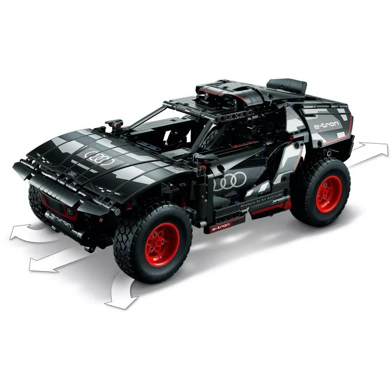 LEGO Technic visureigis Audi RS Q e-tron 42160 – 914 dalių, nuo 10 metų