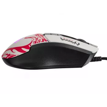 Laidinė žaidimų pelė A4Tech Bloody L65 MAX RGB 16000 DPI Ergonomiška dešinei rankai