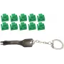 RJ-45 prievado blokatorius ShiverPeaks 08-01031 žalias su raktu