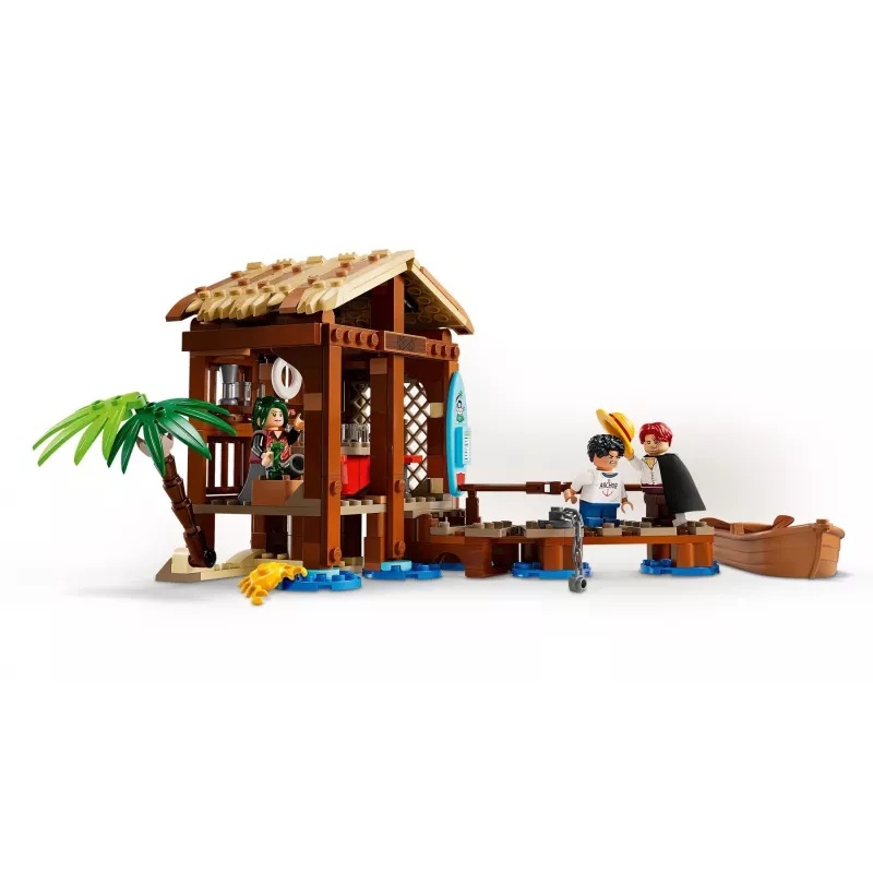 LEGO statybinis rinkinys One Piece 75636 Vėjo malūno kaimo trobelė, 299 dalių, 3 minifigūrėlės, 8+ metų