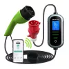 Nešiojamas elektromobilio kroviklis QOLTEC Mobile EV 2in1 Type2 11 kW 400 V Wi‑Fi TUYA SMART LIFE LCD sieninis 5 m kabelis