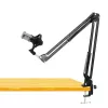 Mikrofonas MEDIA-TECH MT397S – laidinis, XLR jungtis, 20–20000 Hz, 150 Ω, -32 dB, 2,4 m laidas, stalinis stovas, juodas
