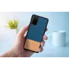 Dėklas Man and Wood Galaxy S20+ denim juodas – apsauginis dangtelis Samsung Galaxy S20+