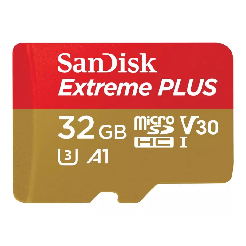 „Flash“ atminties kortelė SanDisk Extreme Plus 32GB UHS-I SDSQXBG-032G-GN6MA