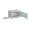 ALANTEC Rack stovas 19 inch 6U 600x450 pilkas FLAT PACK