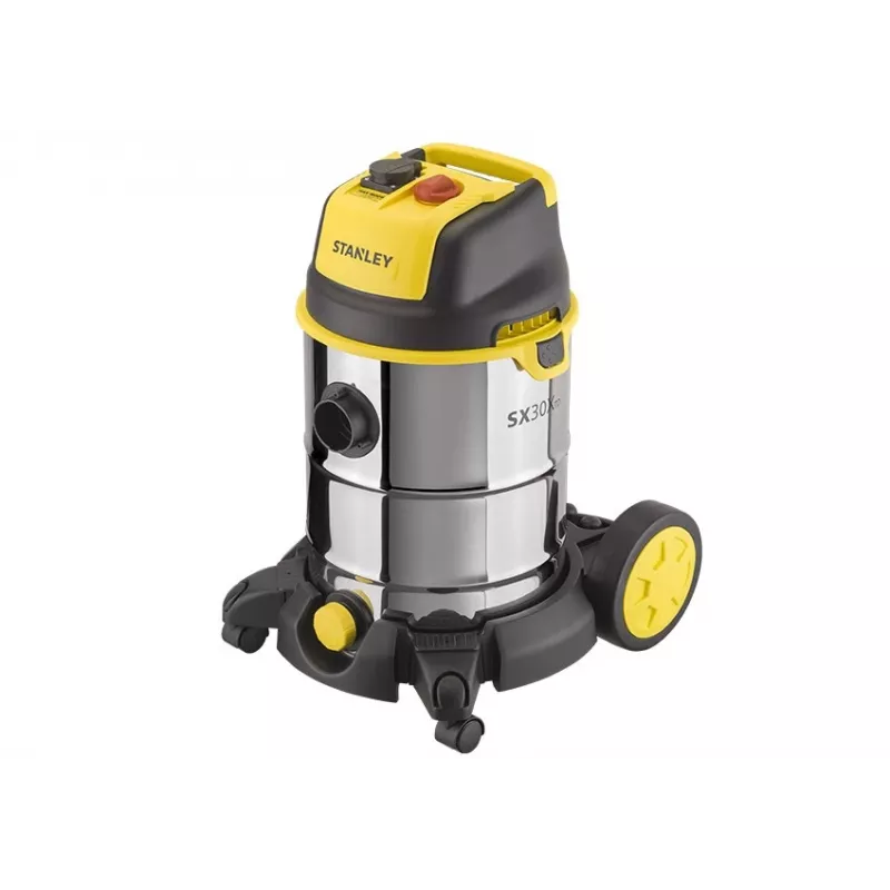 Šlapias/sausas dulkių siurblys STANLEY SXVC30XTDE 30 L bakas, 1600 W, 2 m žarna, 2,5 m kabelis