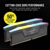 CORSAIR VENGEANCE RGB 32GB 2x16GB DDR5 6000MT/s DIMM Unbuffered 36-44-44-96 Std PMIC AMD EXPO Grey Heatspreader Black PCB 1.4V