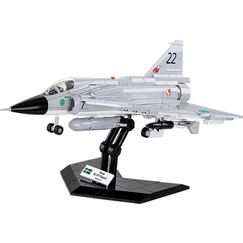 Cobi blokelių rinkinys Saab AJ 37 Viggen, 881 detalė