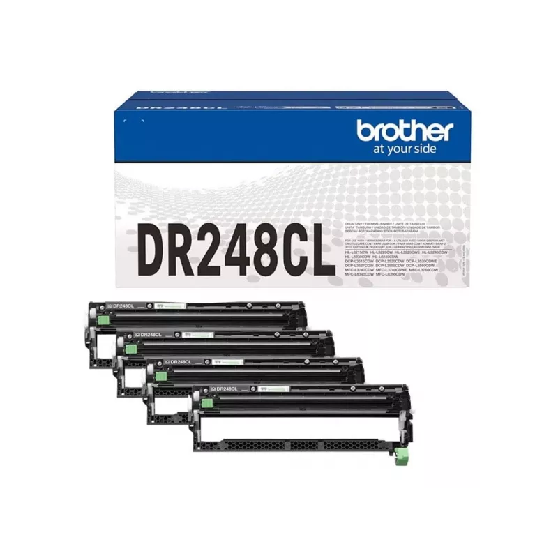 Brother DR-248CL originalus būgno įrenginys 4 vnt. multipack