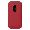 Sulankstomas telefonas Doro Leva E22, 2,8 colio (7,11 cm) ekranas, viena SIM, 0,3 MP kamera, 1150 mAh, 127,8 g, raudonai baltas