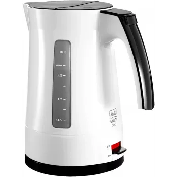 Elektrinis virdulys Melitta Enjoy Aqua 1,7 L 2400 W juodai baltas