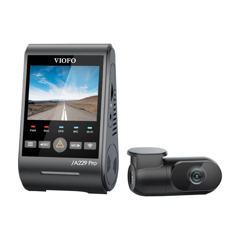 Vaizdo registratorius VIOFO A229 Pro 2CH-G GPS