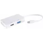 shiverpeaks ®-BASIC-S--Adapter Mini DisplayPort kištukas į HDMI/DVI/VGA lizdą, baltas (BS10-01015)