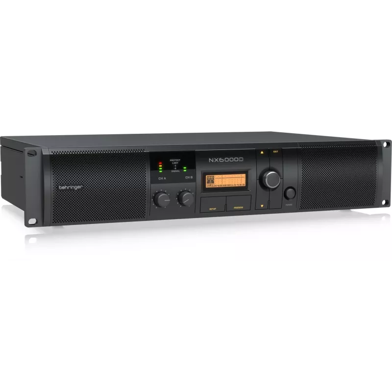 Behringer NX6000D garso stiprintuvas 2.0 kanalų Namai Juoda