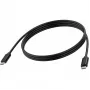 USB C laidas Vision TC-USBCFF/BL USB 3.2 Gen 1, USB-C, juodas