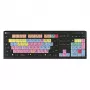 Logickeyboard ASTRA 2 USB QWERTZ klaviatūra, juoda, pilno dydžio, 108 klavišai