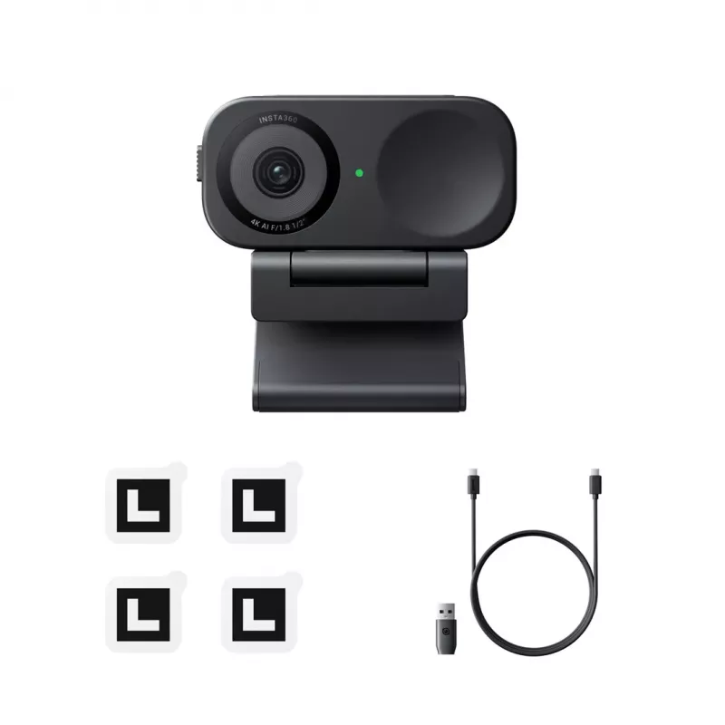 Internetinė kamera Insta360 Link 2C 3840 x 2160 pikselių USB juoda