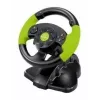 Laidinis žaidimų vairas ESPERANZA EG104, skirtas PlayStation 3 ir Xbox 360, juodas/žalias