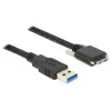 USB laidas DeLOCK 83599 USB 3.2 Gen 1 3m USB A Micro-USB B juodas