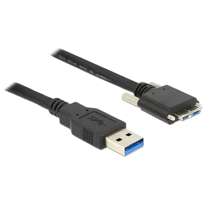 USB laidas DeLOCK 83599 USB 3.2 Gen 1 3m USB A Micro-USB B juodas