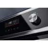 Įmontuojama orkaitė Electrolux EVL6E49X, kompaktiška 45 cm, metalas, juoda, CombiQui
