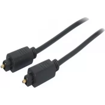 shiverpeaks 1,0 m Toslink - Toslink - TOSLINK - Kištukas - TOSLINK - Kištukas - Auksuotas - Juodas (Bs69004-1.0)