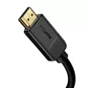 Baseus 2x HDMI 2.0 laidas 4K 30Hz, 3D, HDR, 18Gbps, 8m (juodas)
