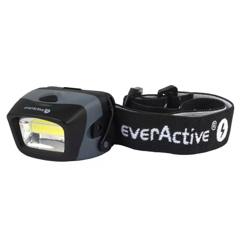 Kaktos žibintuvėlis everActive HL-150, 150 lm, 3 W, IPX4, 3×AAA, juodas