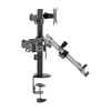 Sieninis monitoriaus laikiklis SBOX LCD-LM01-2 13–27 colių, max 12 kg, VESA 100x100